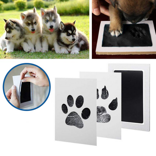 Kedi Köpek Pati İzi Fotoğraf Çerçevesi Seti