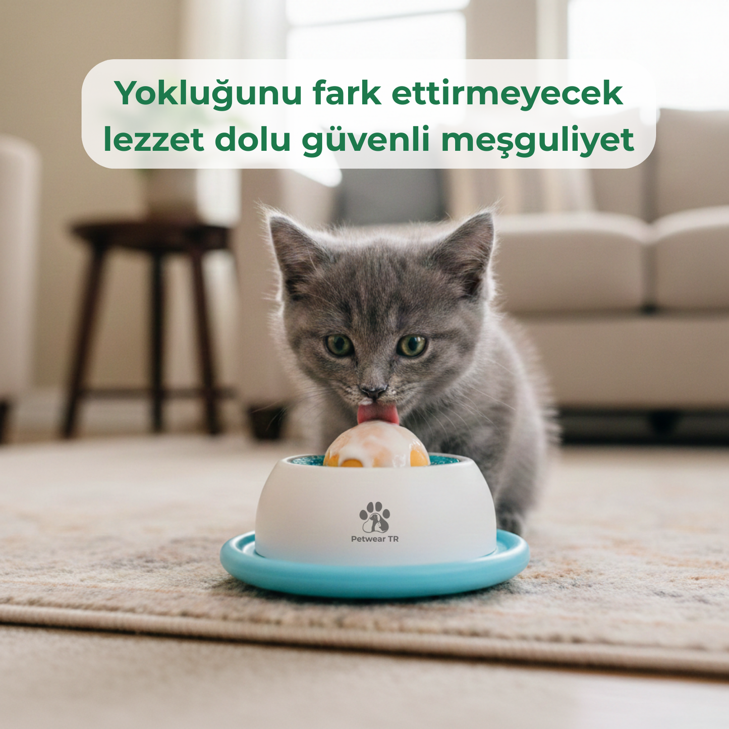 3'ü 1 Arada Lezzet Patlamalı Ödül Yalama Oyuncağı