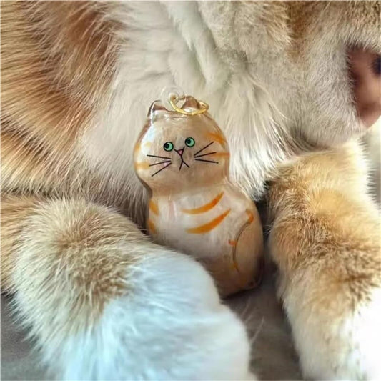 Kedi Temalı Anı Anahtarlığı