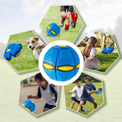 Işıklı Zıplayan Frizbi Evcil Hayvan Topu – Pet Oyuncağı