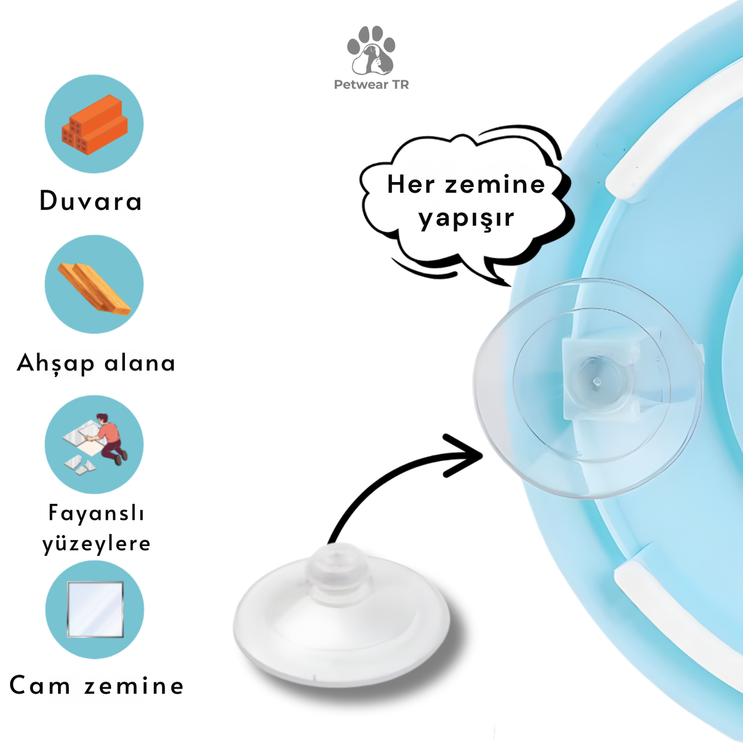 3'ü 1 Arada Lezzet Patlamalı Ödül Yalama Oyuncağı
