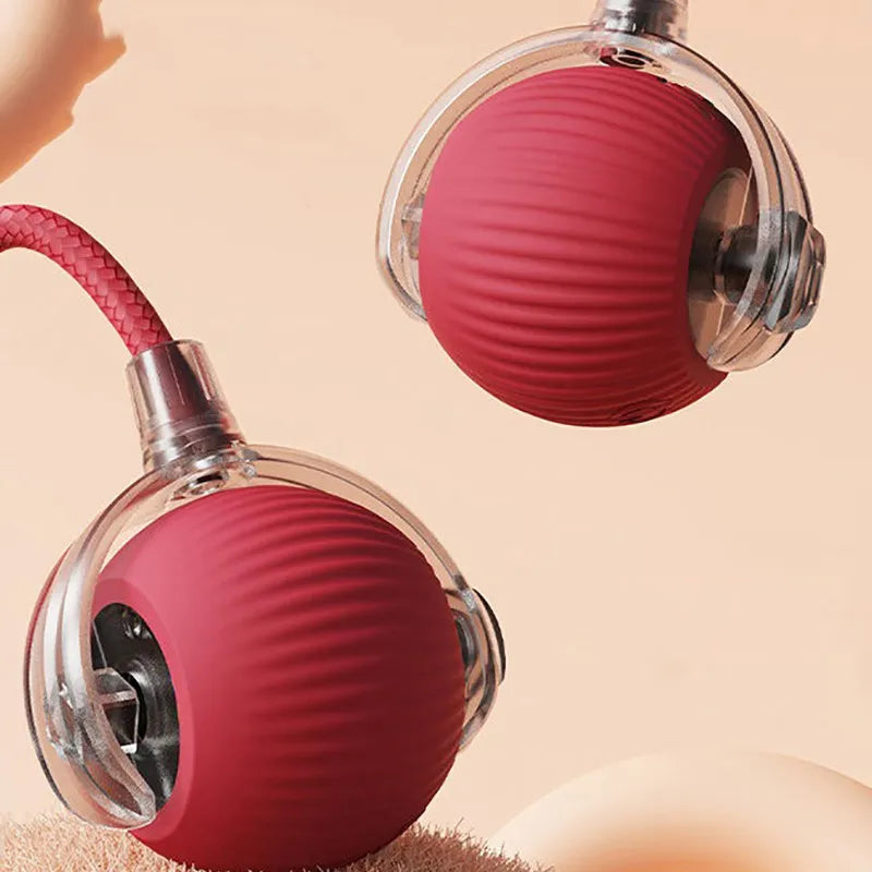 USB Şarjlı Hareket Edebilen Top Kedi Köpek Oyuncağı