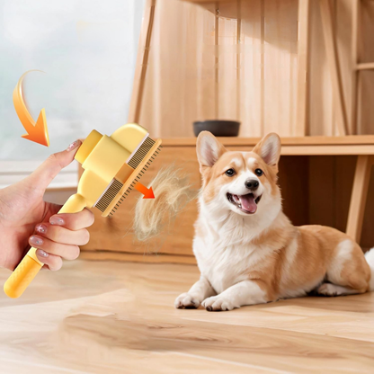 Tek Tıklama Kedi & Köpek Tüy Toplama Tarağı