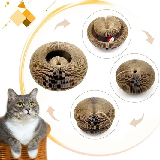 Katlanabilir Kedi Tırmalama Yatağı