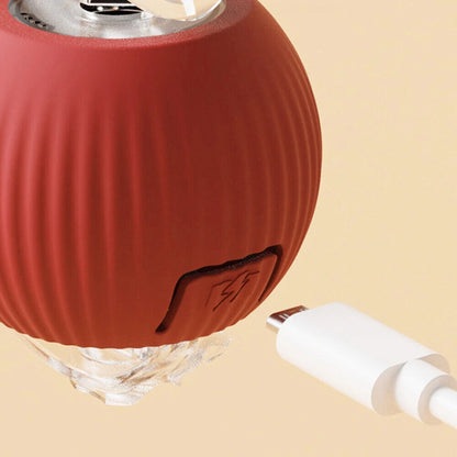 USB Şarjlı Hareket Edebilen Top Kedi Köpek Oyuncağı