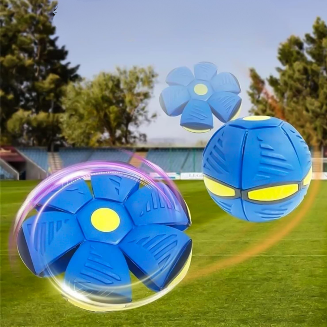 Işıklı Zıplayan Frizbi Evcil Hayvan Topu – Pet Oyuncağı